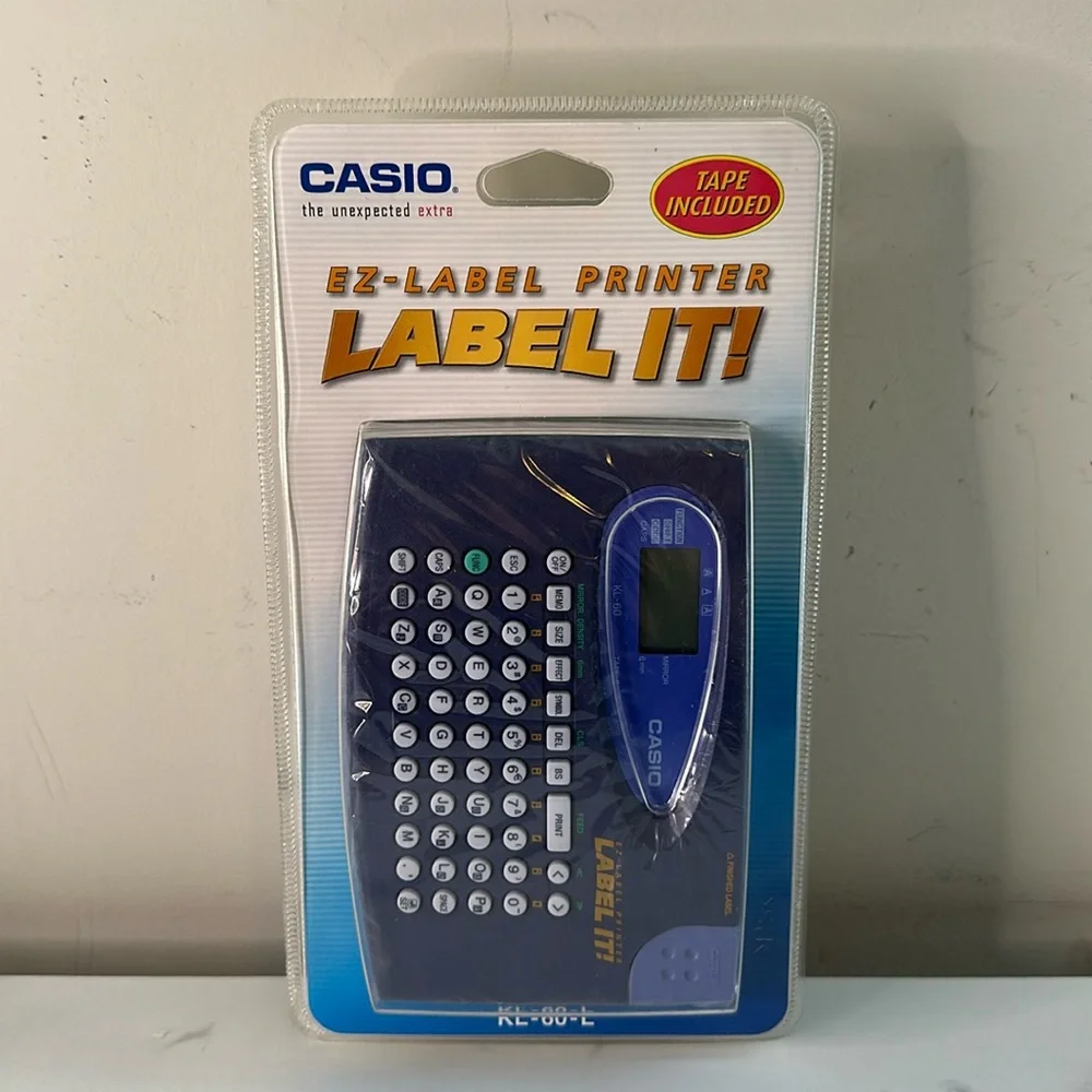 New-Casio EZ -Label Printer Label it!